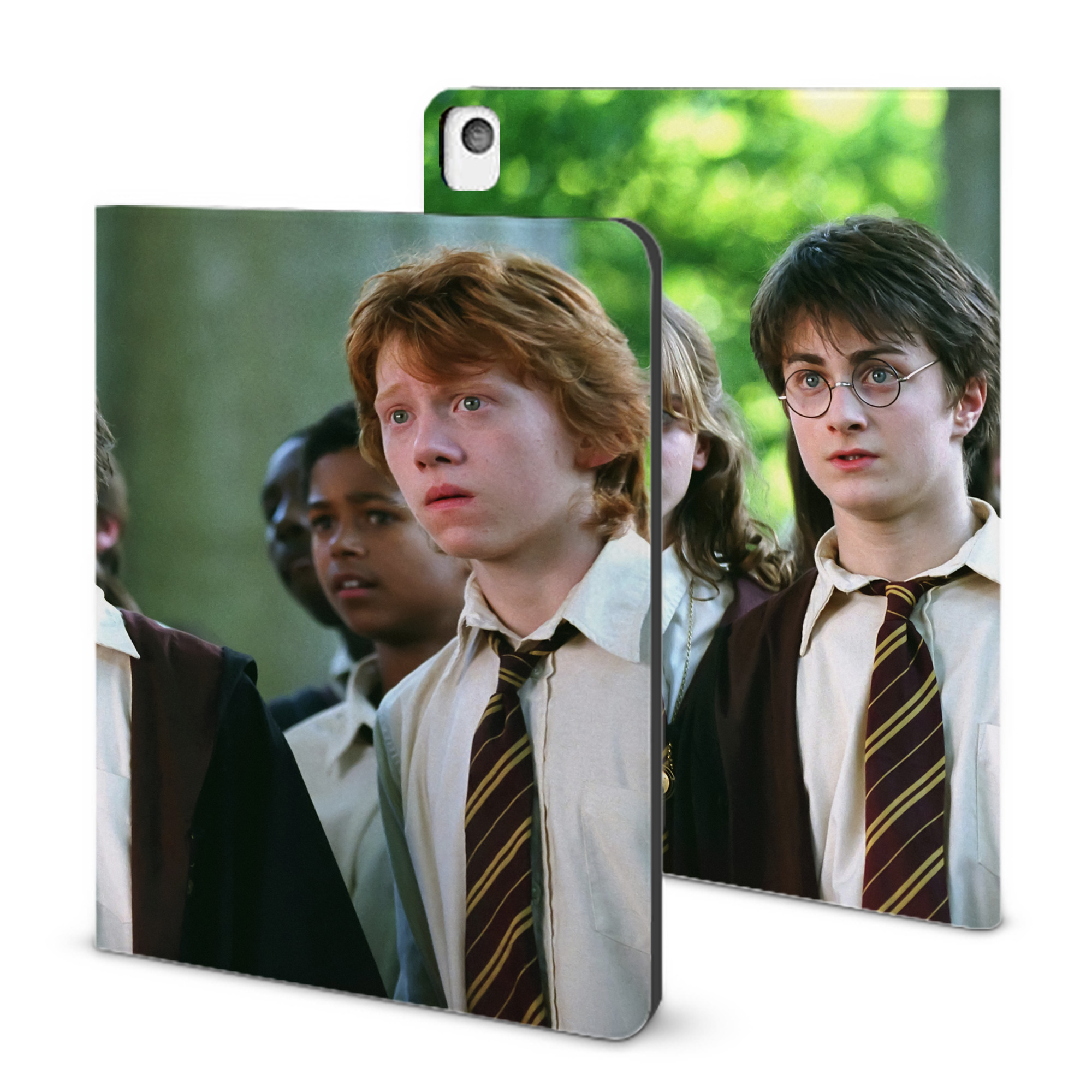 （画像用） Harry Potter ハリー・ポッターシリーズ IPadケース ペンホルダー付き ブックスタイルデザイン